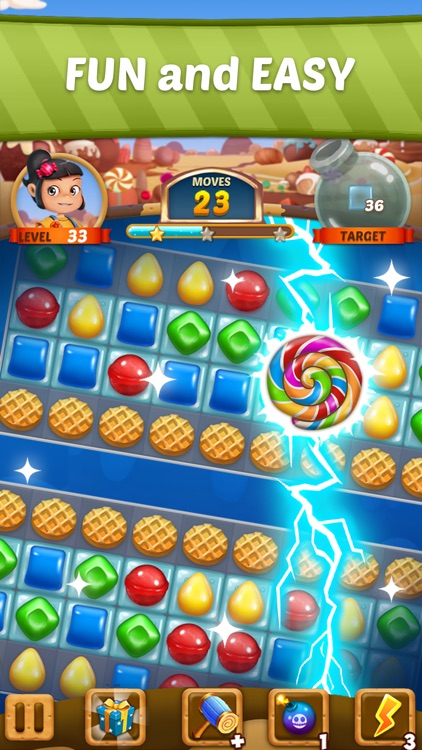 CandySweetStory:Match-3 Puzzle