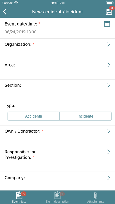 Prosafety Screenshot