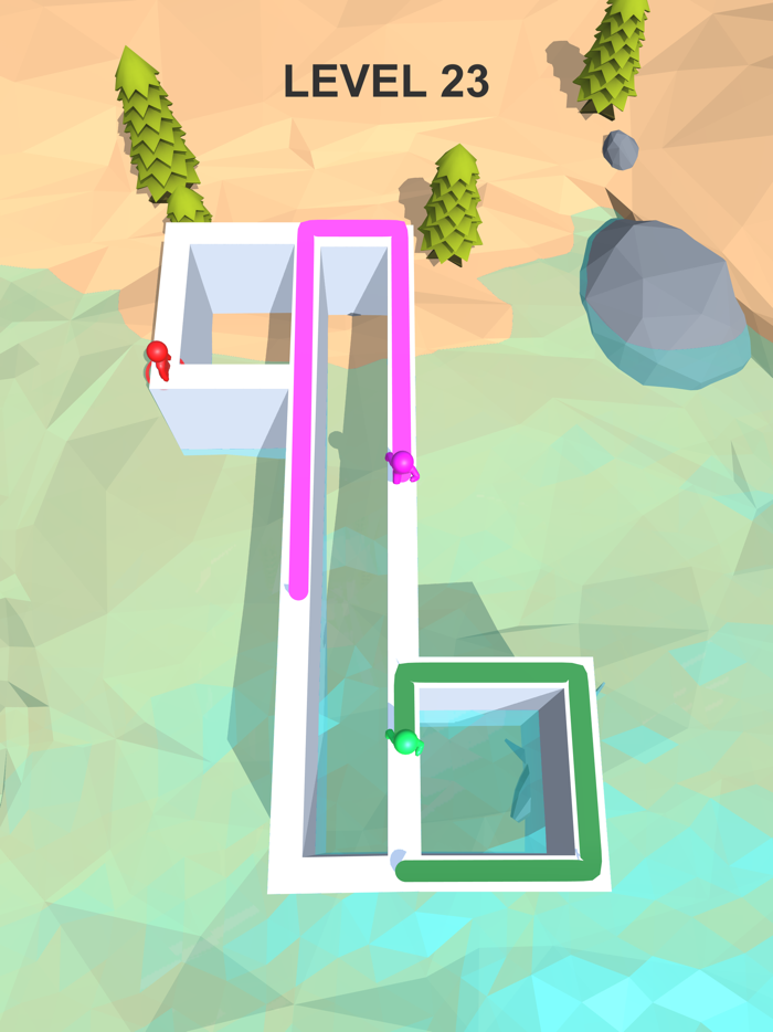 Paint Race 3D - Kolor Puzzle