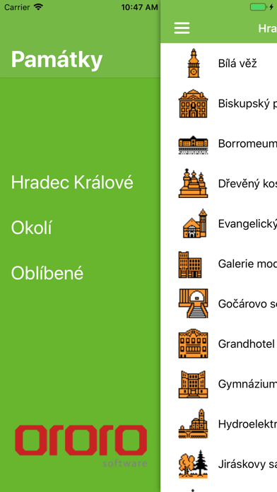 Screenshot #2 pour Památky HK