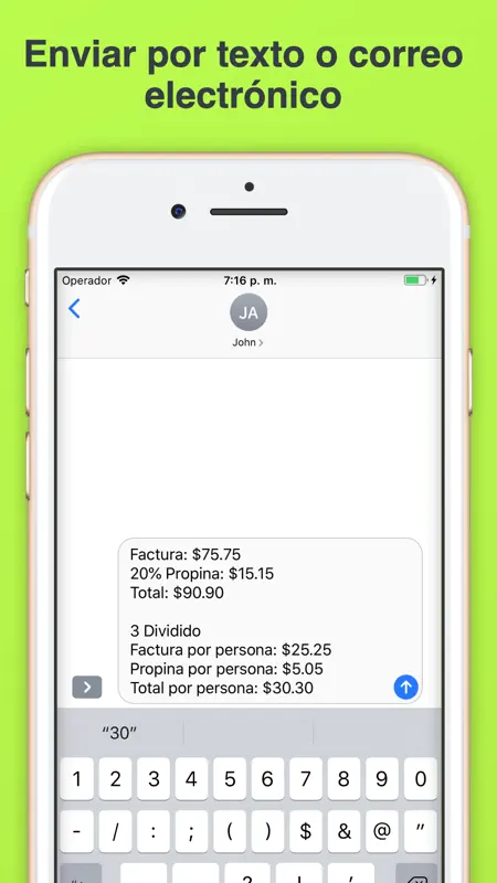 Tap Tip: Calculadora Propina screenshot 5 of 7