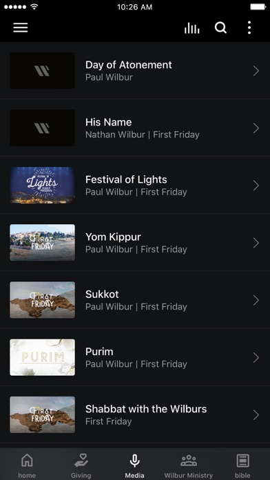 Wilbur Ministries Screenshot