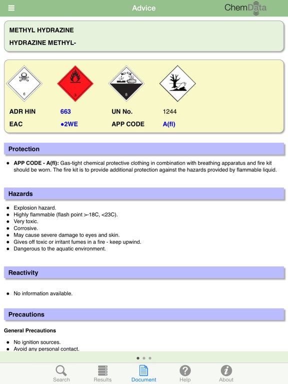 Screenshot #6 pour Chemdata