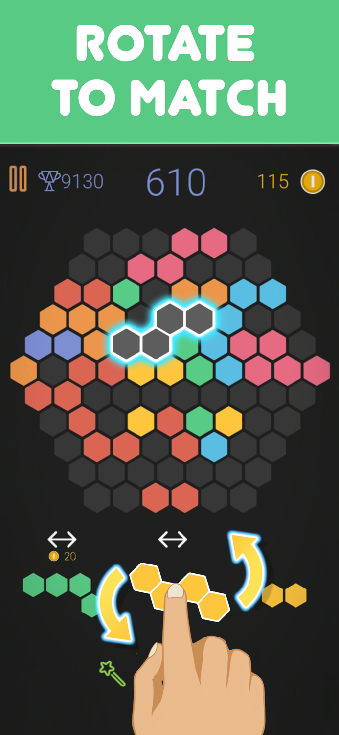 Tringles™ logic block puzzles