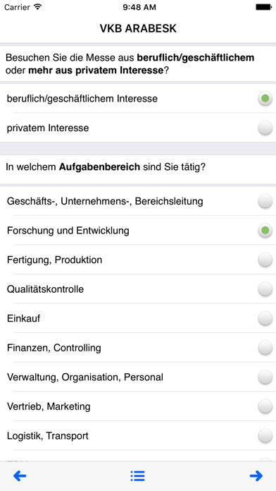 VKB ARABESK Screenshot