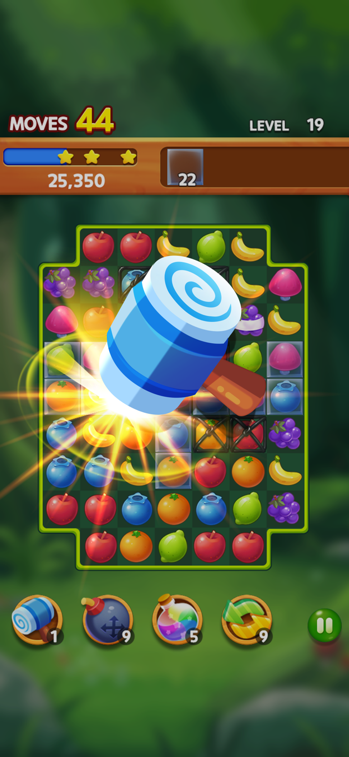 Fruit Magic Match 3 Puzzle