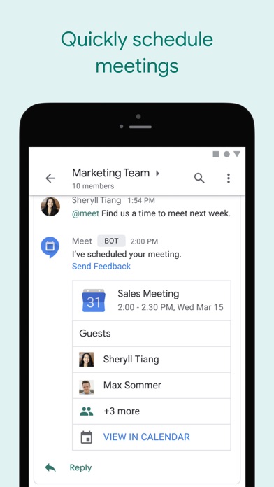 Google Chat pour PC  Télécharger gratuit sur Windows 10,8,7