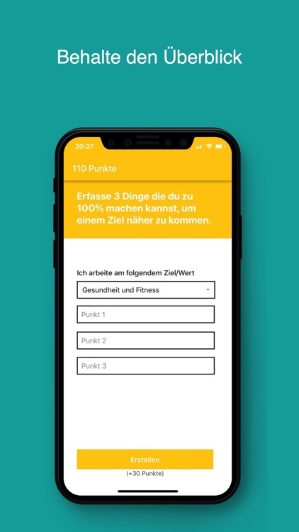 3 Dinge - Wertebasiert leben