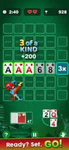 5 Card Frenzy: Solitaire Money screenshot #2 for iPhone