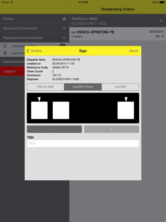 Screenshot #6 pour Raiffeisen Business Banking