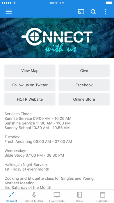 RCCG, HOTR iPhone screenshot 1 - Education app
