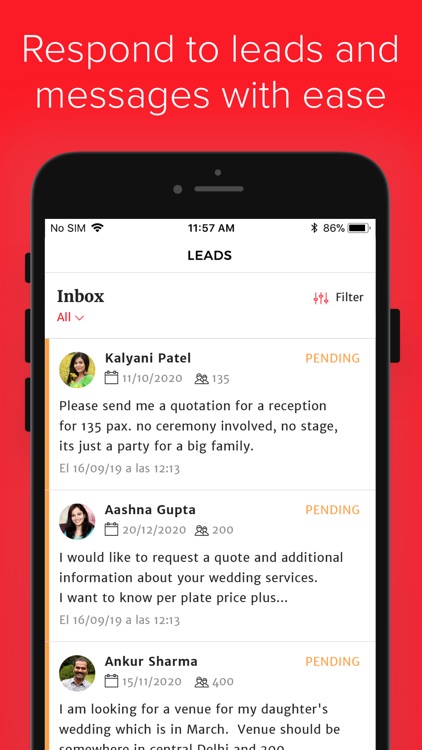 WeddingWire.in Pro screenshot-3