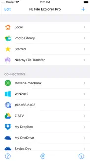 fe file explorer pro iphone screenshot 2