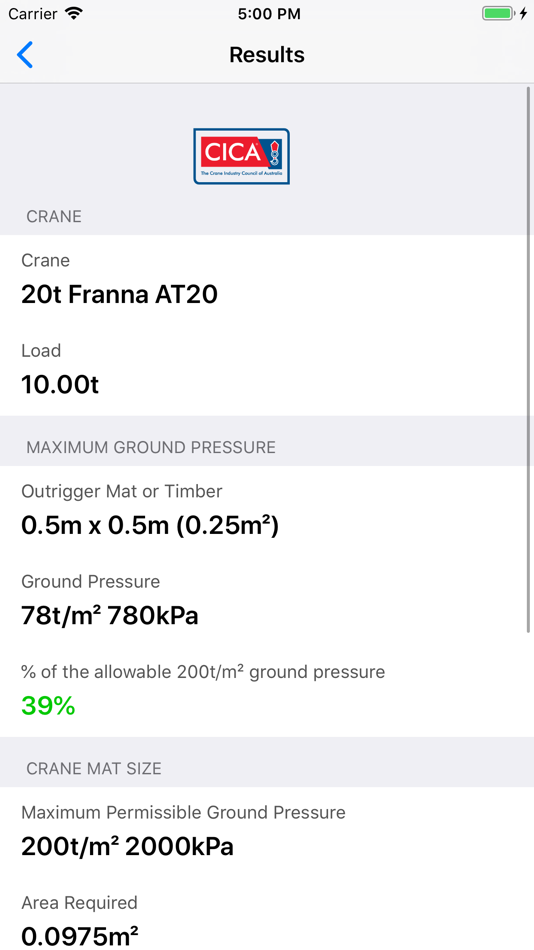 #2. CICA Outrigger App (iOS) 由: The Crane Industry Council of Australia