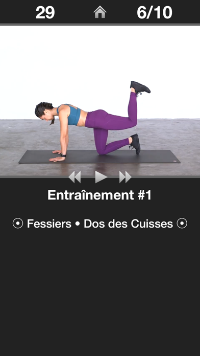 Screenshot #1 pour Exercices Quotidien Fessiers*