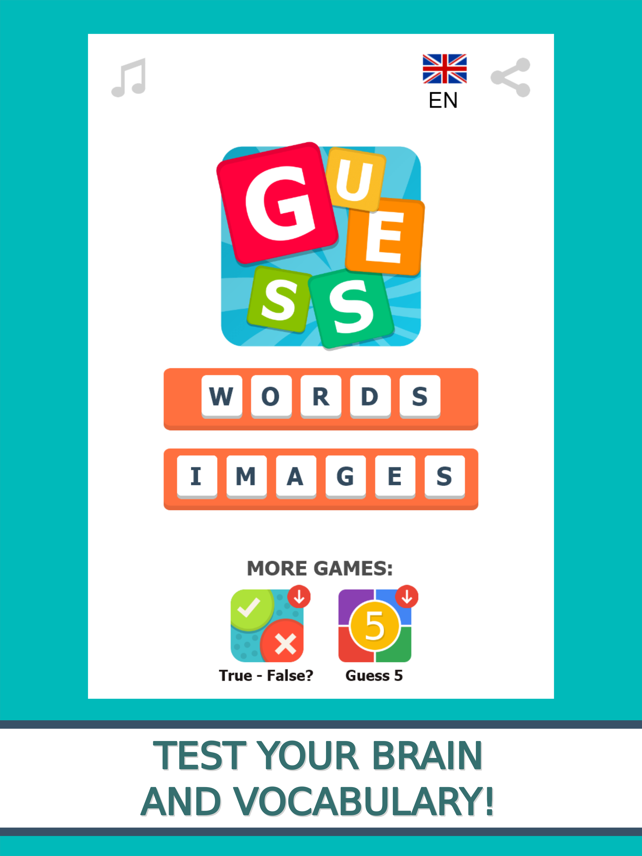 Word Guess - Pics and Words