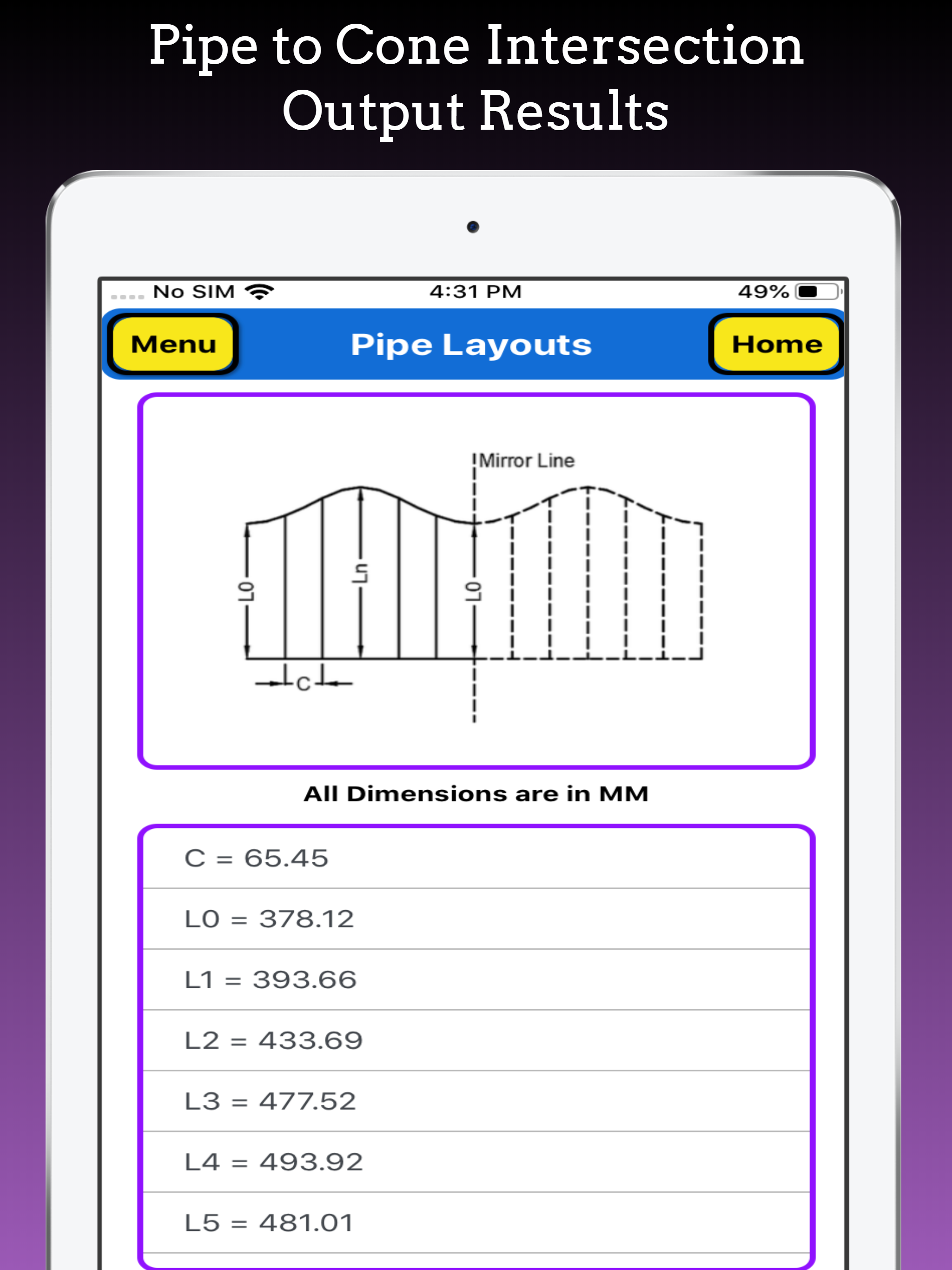 Branch Pipe Layouts