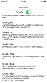 Hash Algorithm Generator screenshot