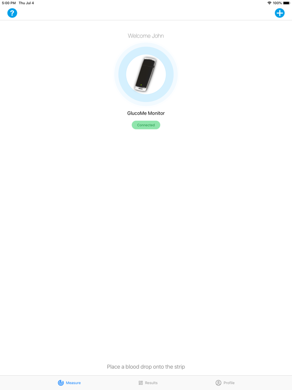 Screenshot #4 pour GlucoMe mobile