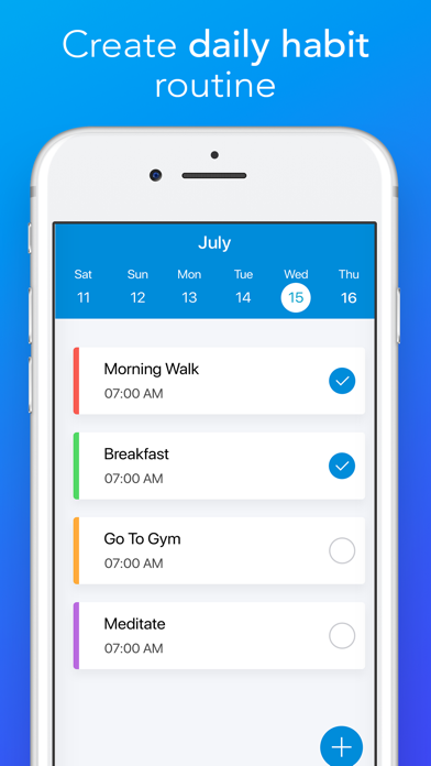 Screenshot #2 pour Habit Tracker ⋆