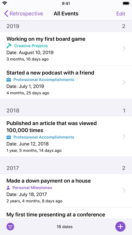 Retrospective Timelines screenshot-4
