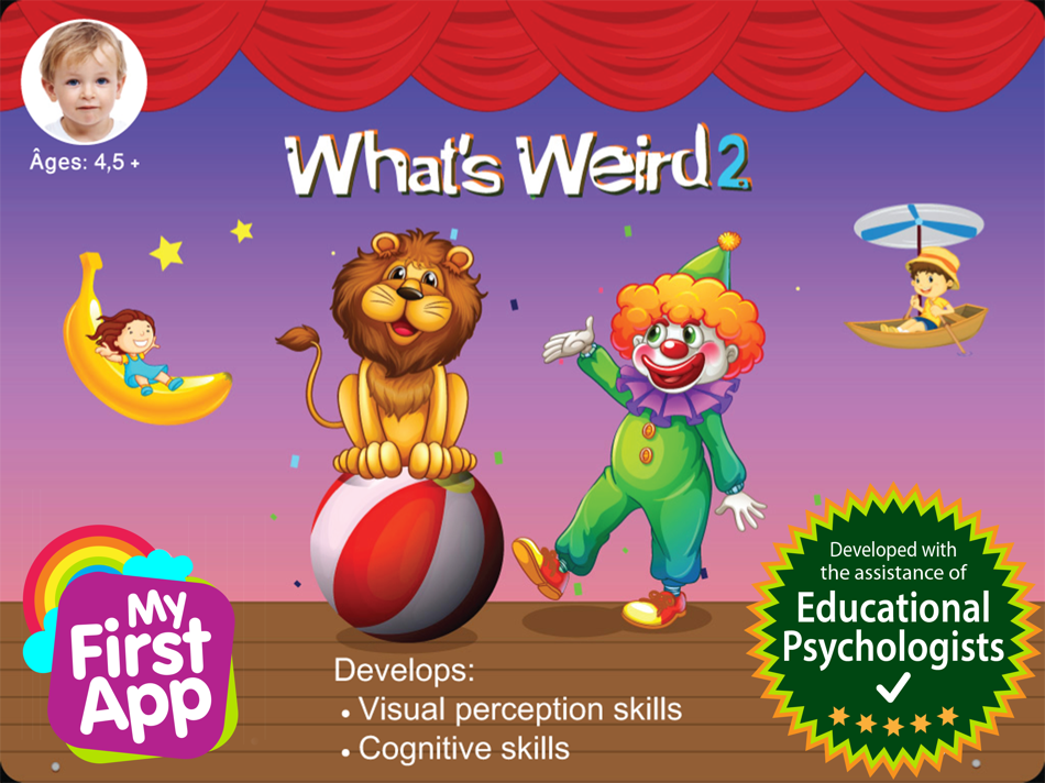 #1. What's Weird 2 (iOS) Podle: MyFirstApp Ltd.