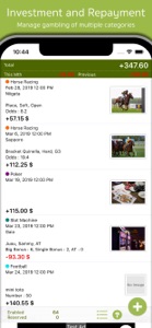 BettingLog screenshot #1 for iPhone