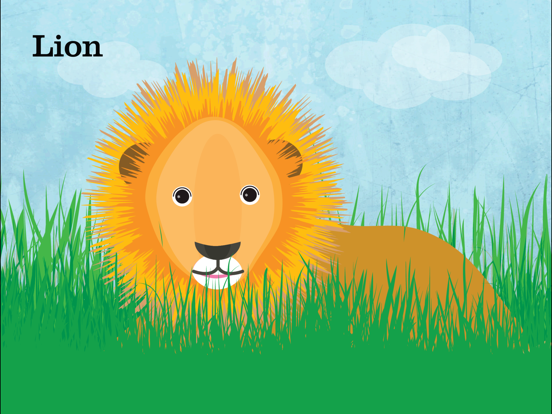 Animals Sounds: Peek-a-Zoo iPad screenshot 5 - Education app