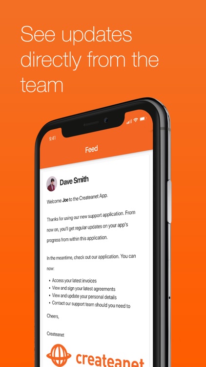 Createanet Support screenshot-3