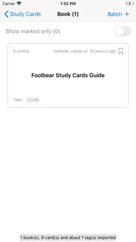 Game screenshot Foolbear Study Cards Plus apk