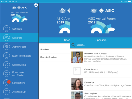 Screenshot #5 pour ASIC Annual Forum 2019