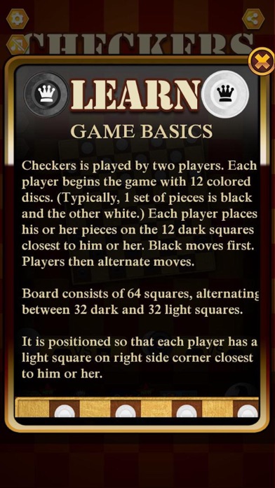 Checkers Play & Learn Screenshot