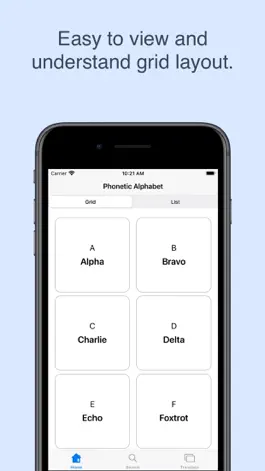 Game screenshot NATO Phonetic Alphabet apk
