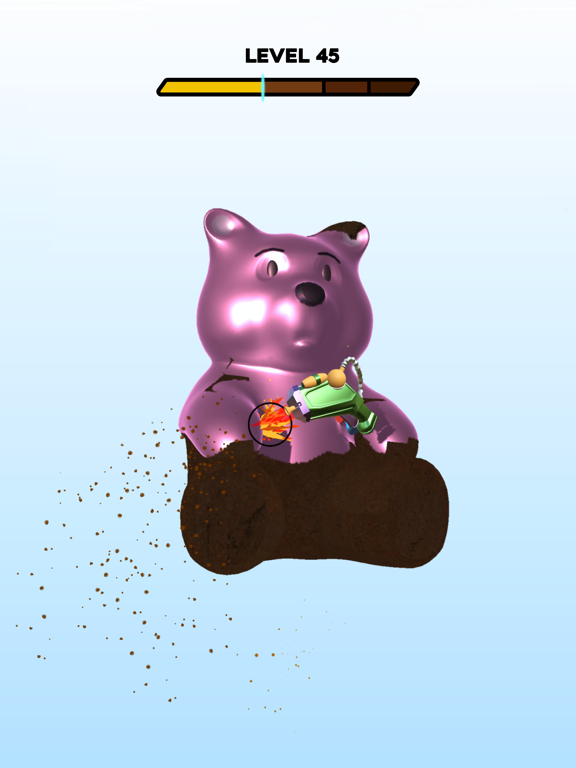 Laser Clean 3D iPad screenshot 4 - Games app