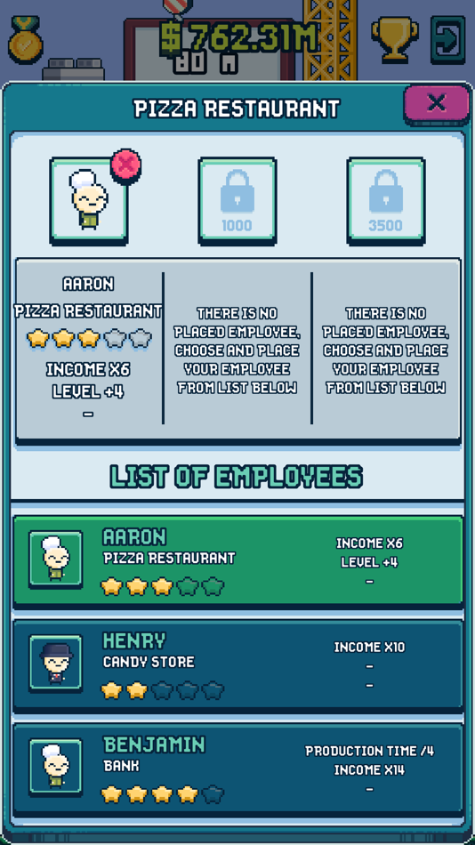 #4. Tower Tycoon - Idle Simulator (iOS) Podle: Adrian Zarzycki