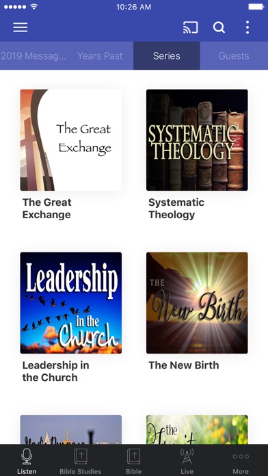 Screenshot #2 pour Sovereign Grace Baptist Church