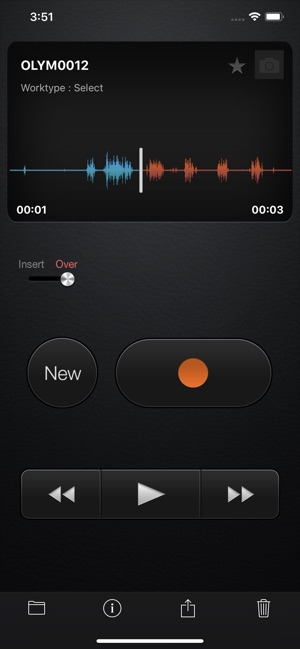 OLYMPUS Dictation for iPhone on the App Store