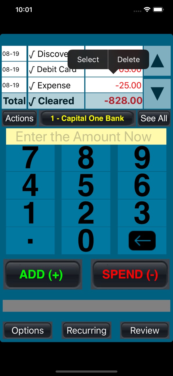iPhone screenshot