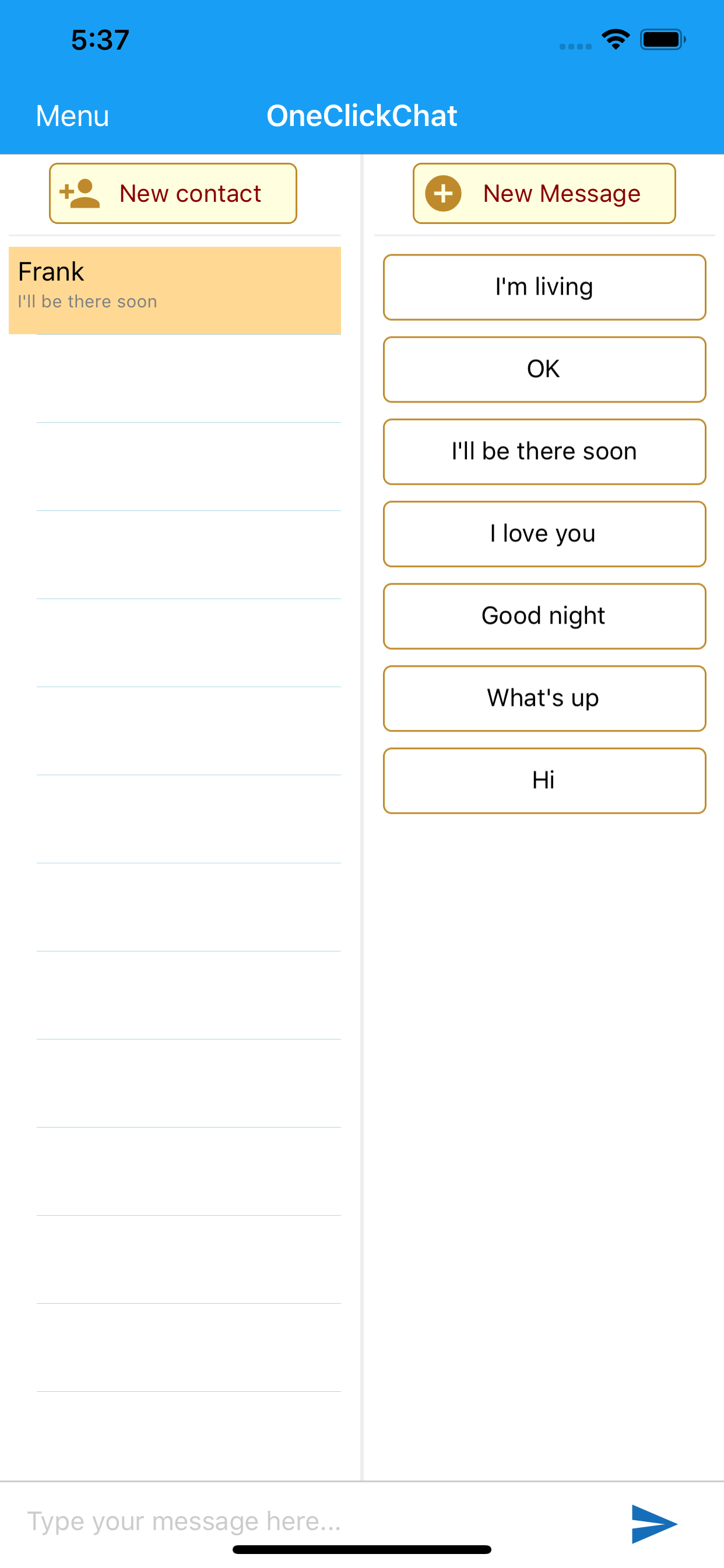 One Click Chat screenshot 4