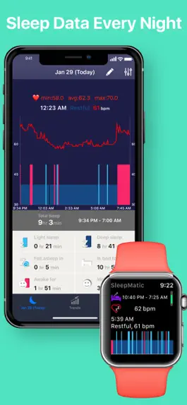 Game screenshot Sleep Tracker ++ apk