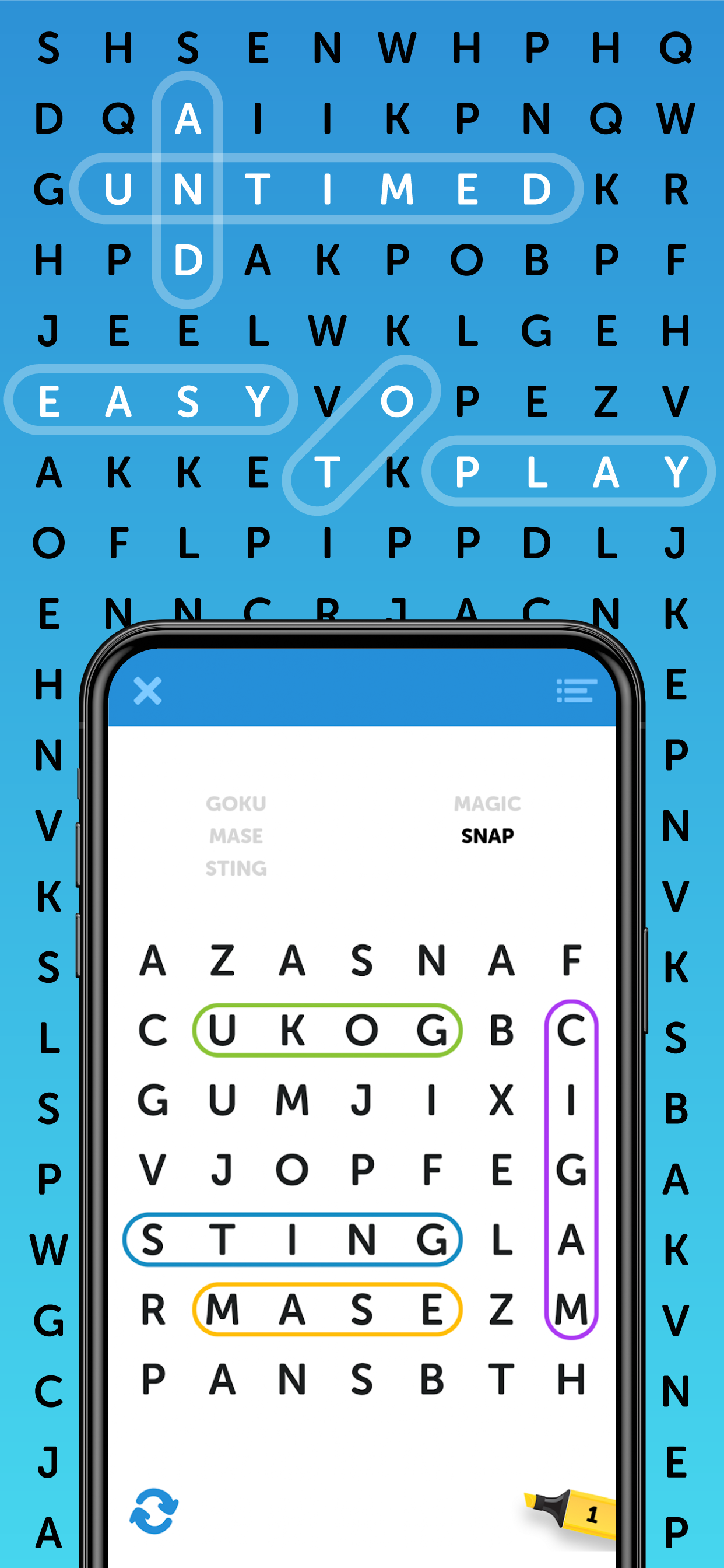 Simple Word Search Puzzles screenshot 3