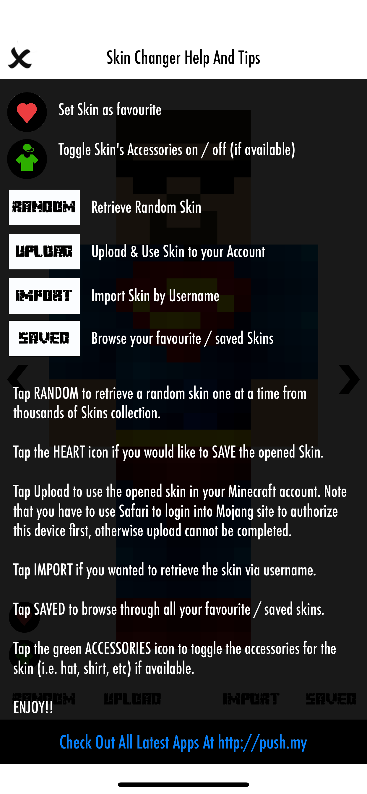 Skin Changer For Minecraft screenshot 3