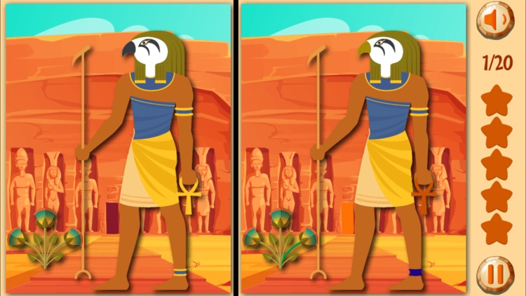 Egypt spot the differences