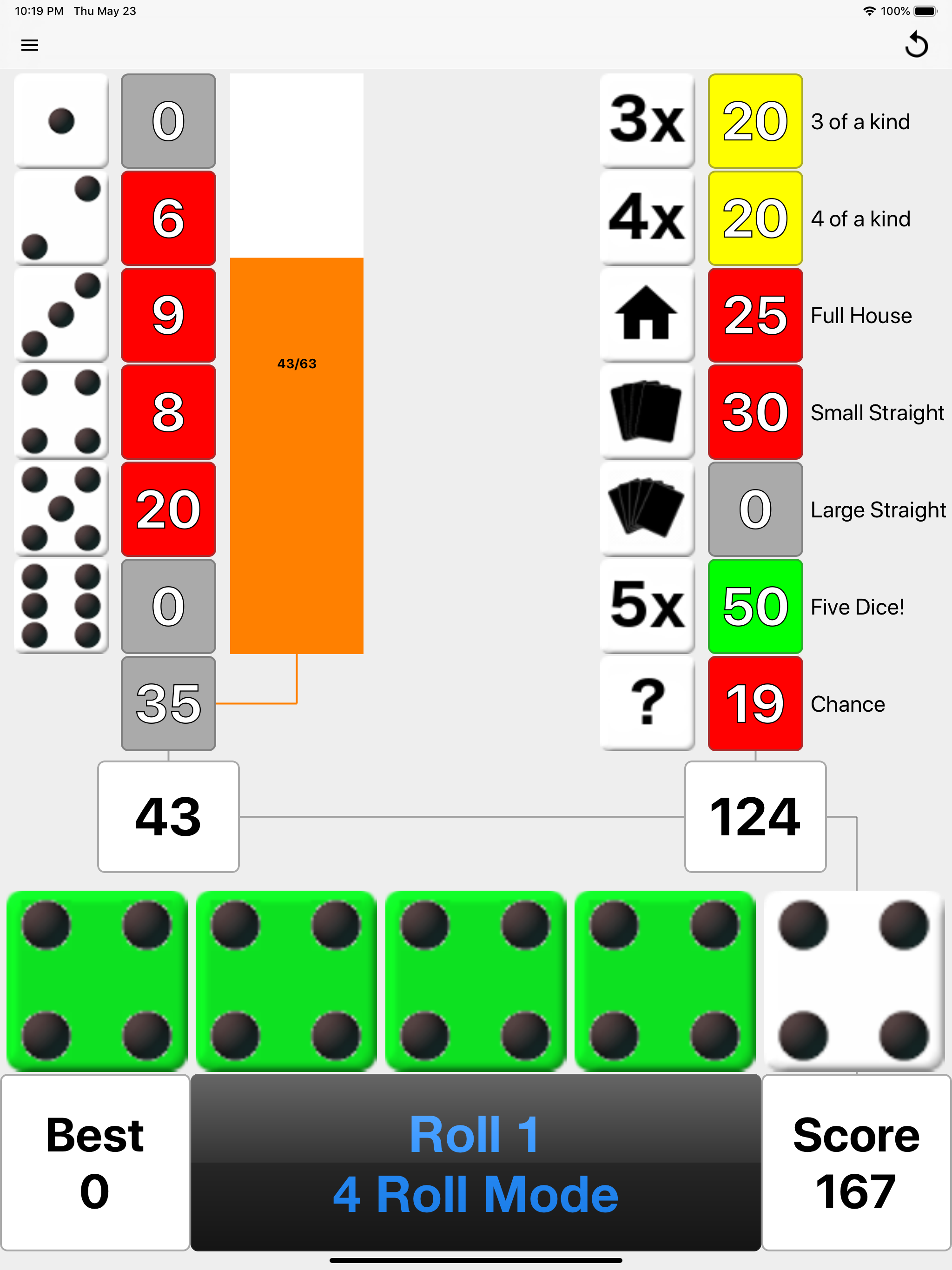 Five Dice!