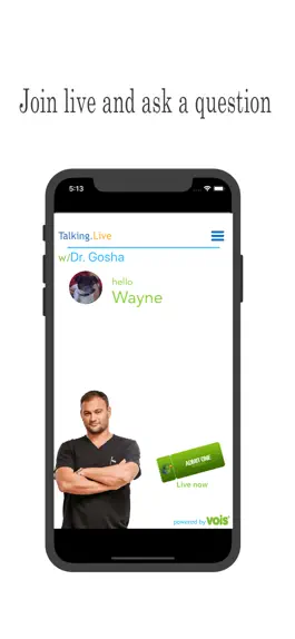 Game screenshot Talking.Live w/ Dr. Gosha mod apk