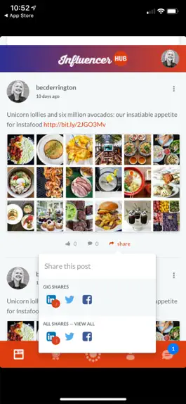 Game screenshot Influencer HUB App apk