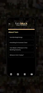 Tom Black Sales Training screenshot #3 for iPhone