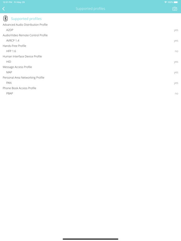 Screenshot #5 for Bluetooth Info