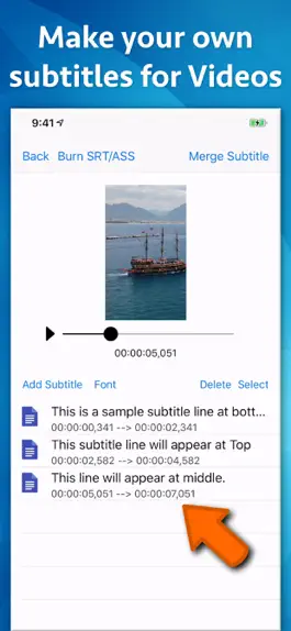 Game screenshot Video Subtitle Hardcoder apk