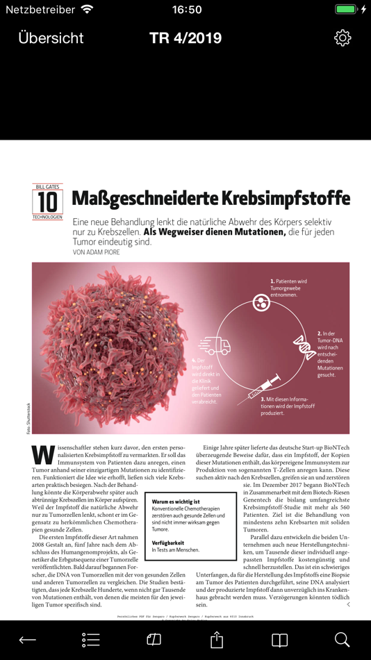 #6. MIT Technology Review DE (iOS) 由: Heise Medien GmbH & Co. KG